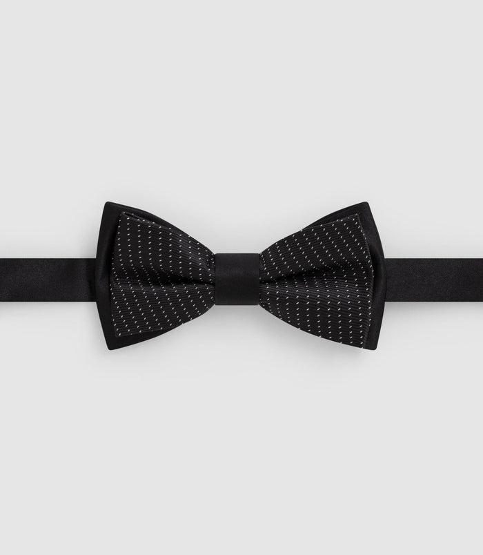 izac Nœud papillon noir "Npduojury"