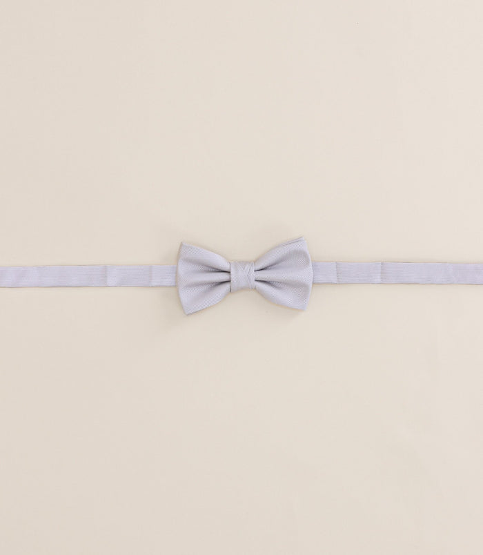 izac Noeud papillon uni gris