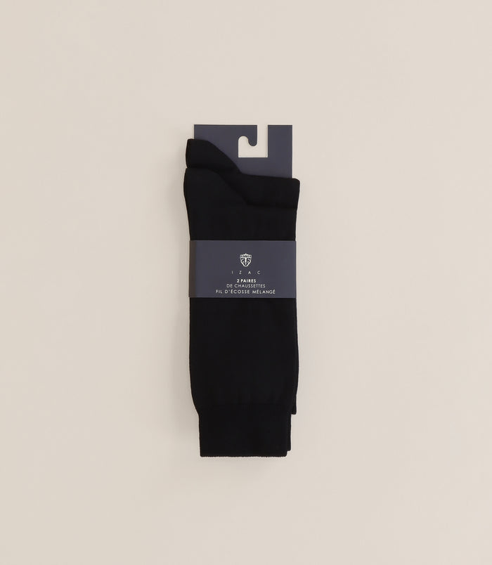 izac Pack de chaussettes noires