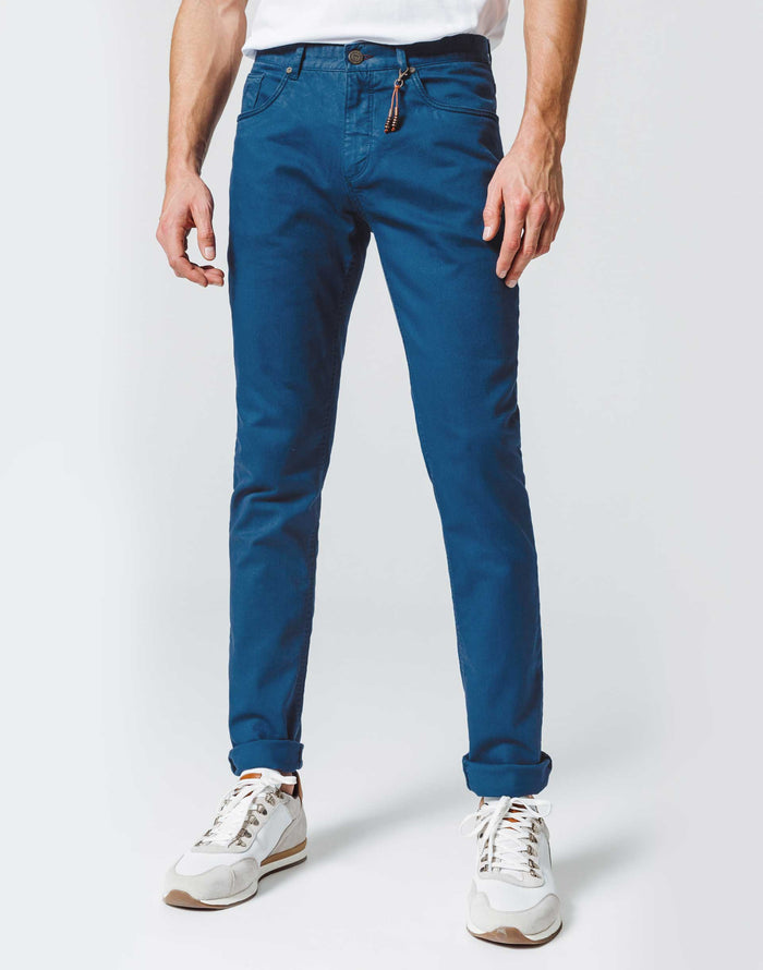Izac Pantalon 5 Poches Canard