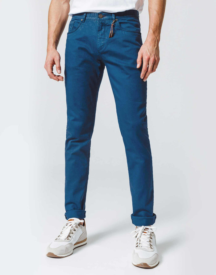 Izac Pantalon 5 Poches Canard
