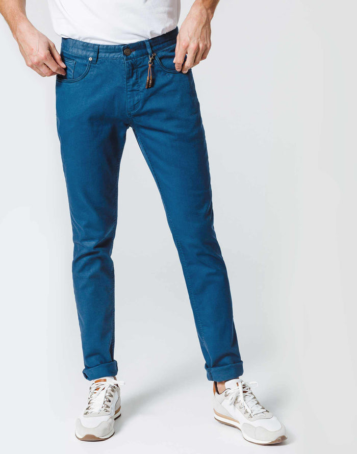 izac Pantalon 5 Poches Canard