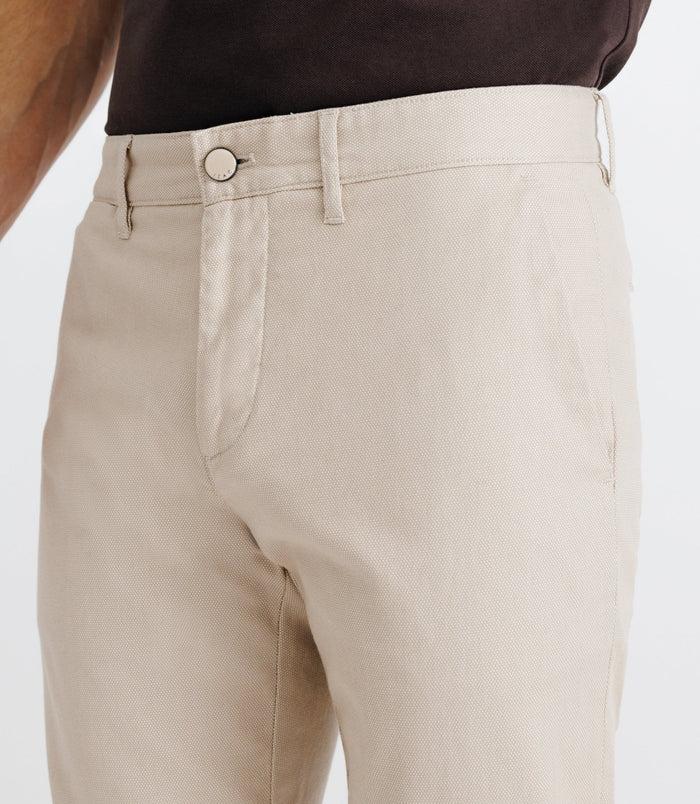 Izac Pantalon Armuré Beige