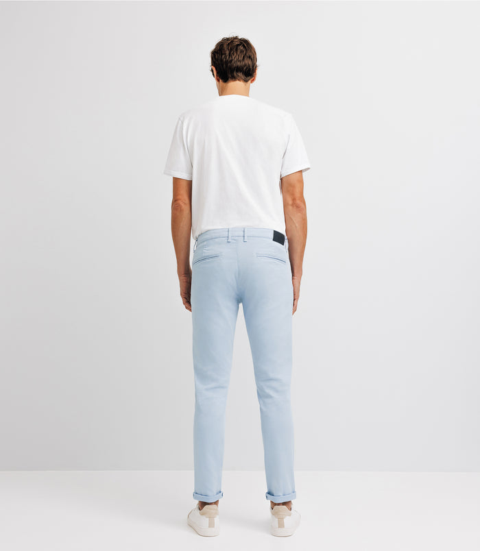 Izac Pantalon Armuré Bleu Ciel