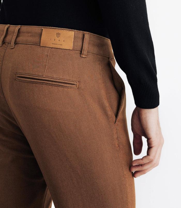 Izac Pantalon Armuré Camel
