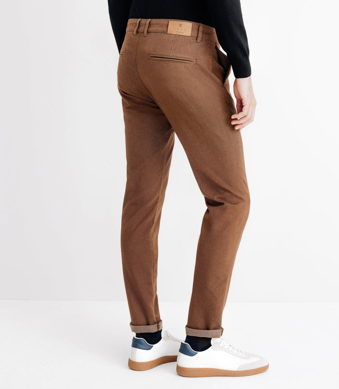 Izac Pantalon Armuré Camel