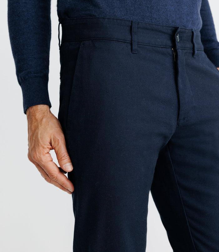 Izac Pantalon Armuré Marine