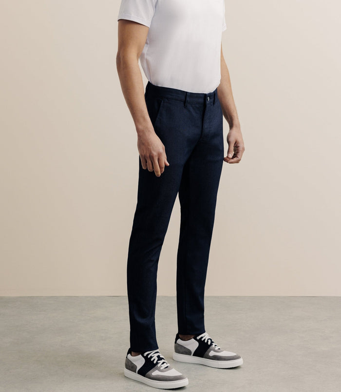 izac Pantalon armuré marine