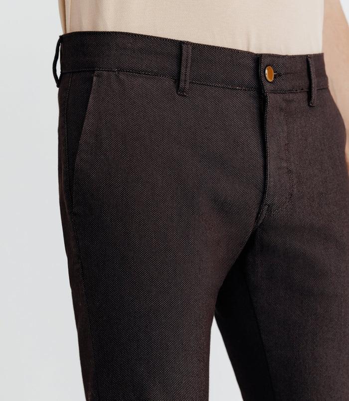 Izac Pantalon Armuré Marron