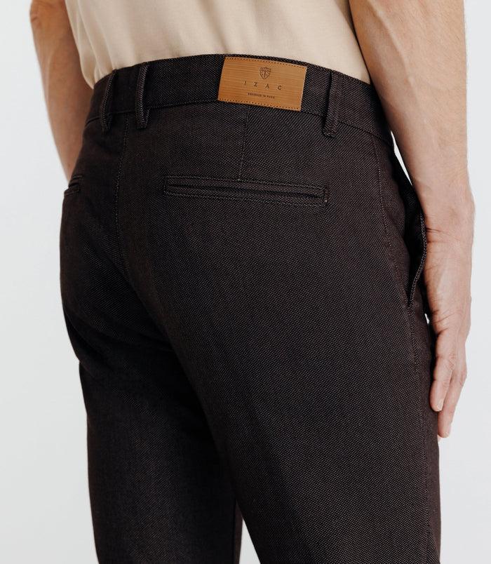 Izac Pantalon Armuré Marron