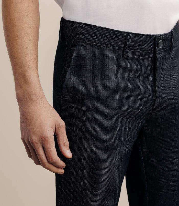 Izac Pantalon Armuré Noir