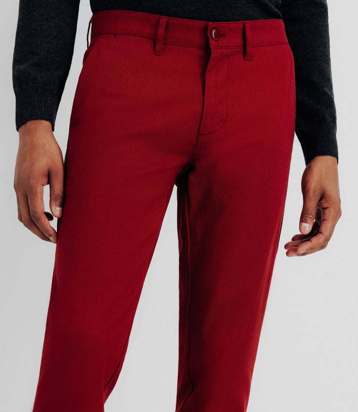 Izac Pantalon Armuré Rouge
