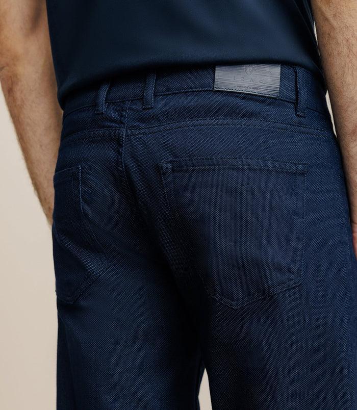 Izac Pantalon Armuré Slim Marine