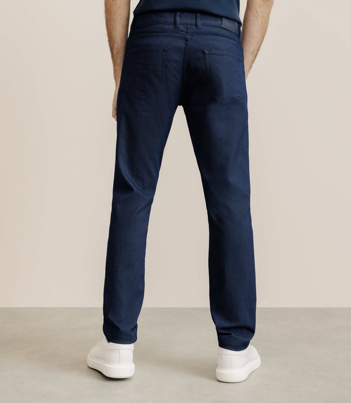 Izac Pantalon Armuré Slim Marine