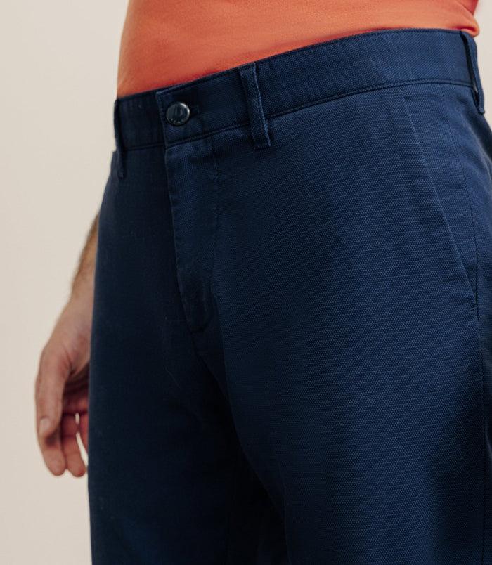Izac Pantalon Armuré Slim Marine