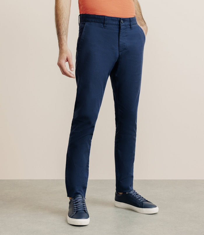 izac Pantalon armuré slim marine