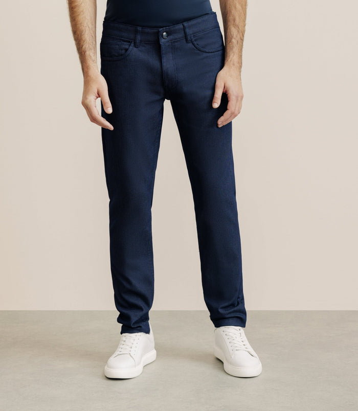 izac Pantalon armuré slim marine