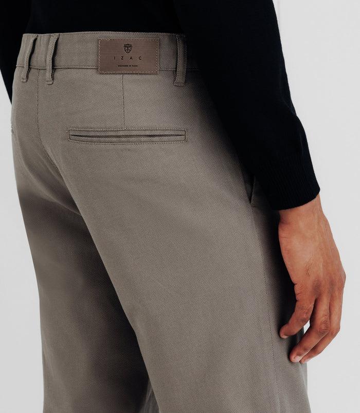 Izac Pantalon Armuré Taupe