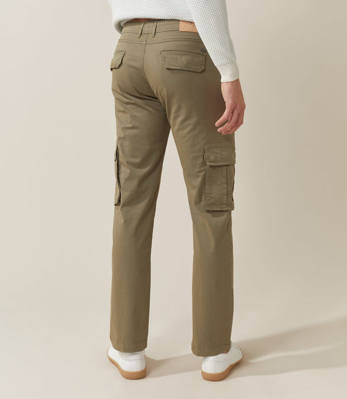 Izac Pantalon Cargo Kaki "Naraka"