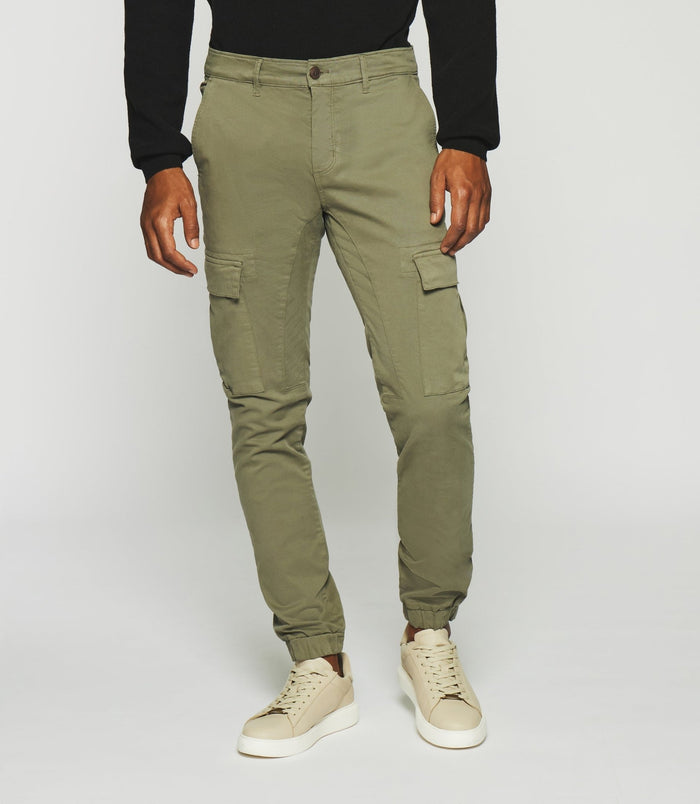 izac Pantalon cargo kaki