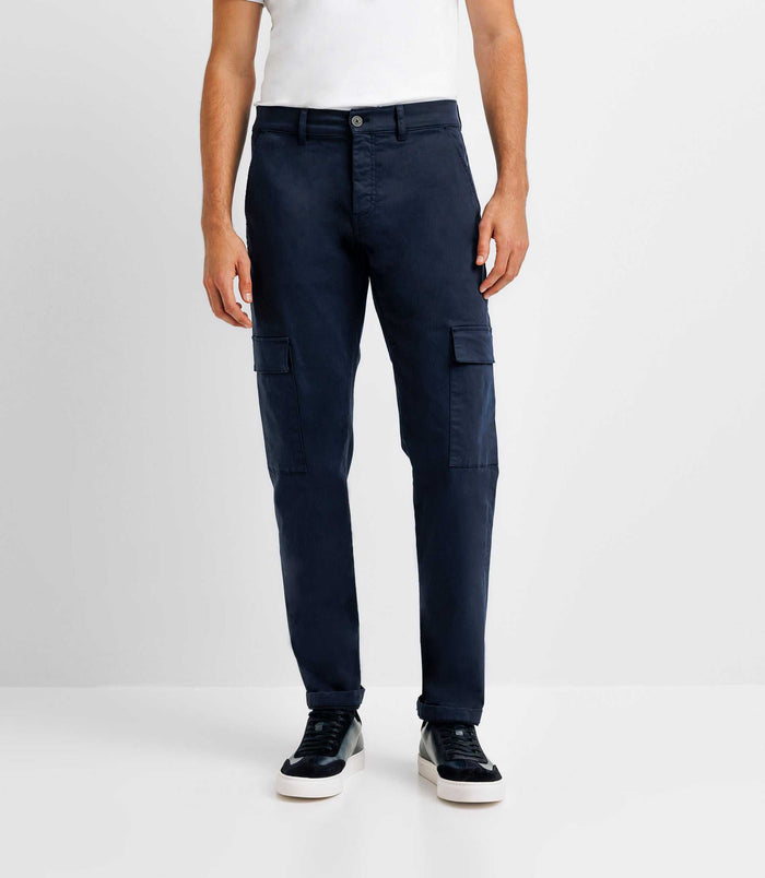 izac Pantalon cargo marine