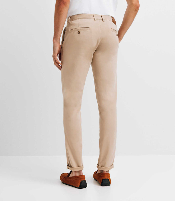 Izac Pantalon Casual Beige