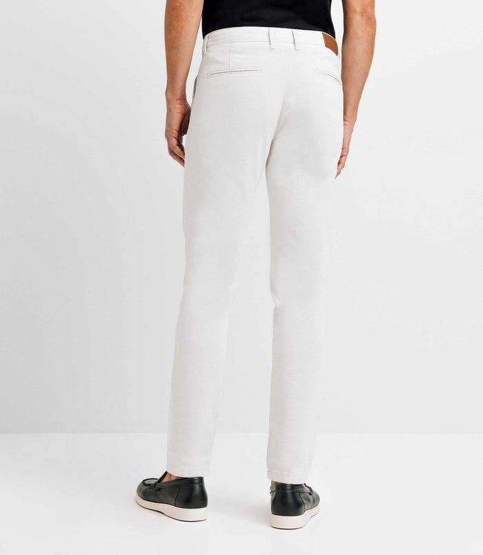 Izac Pantalon Casual Beige Clair