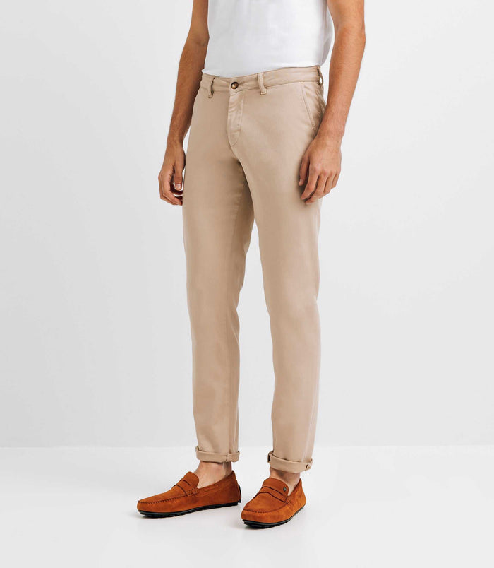 izac Pantalon casual beige