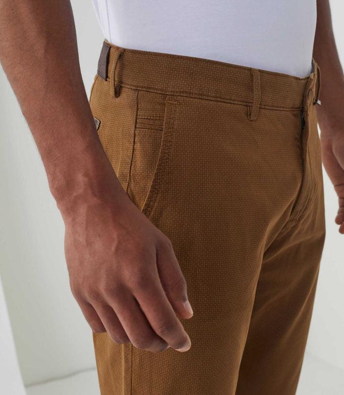 Izac Pantalon Casual Camel "Manhattan"