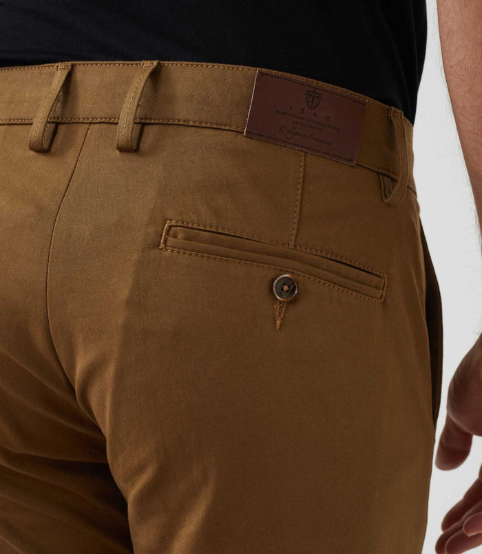 Izac Pantalon Casual Chino Camel "Maracana"