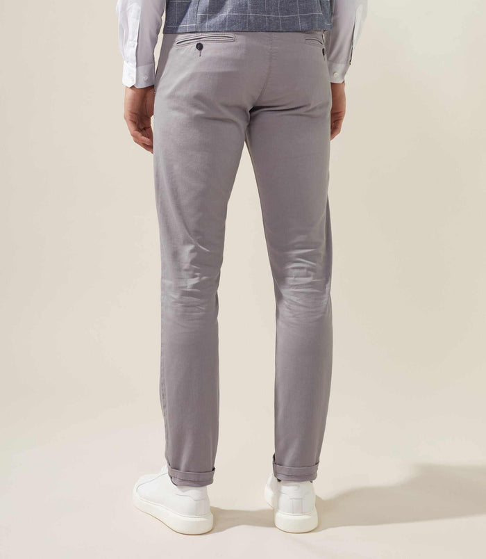 Izac Pantalon Casual Gris "Nachelor"
