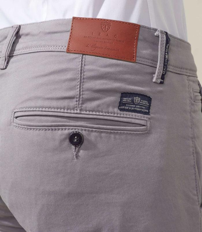 Izac Pantalon Casual Gris "Nachelor"