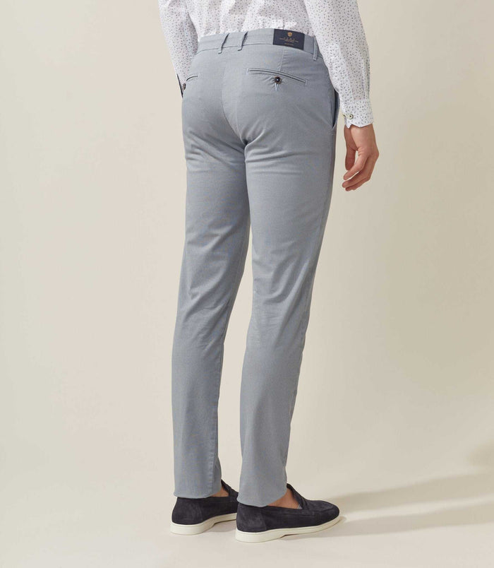 Izac Pantalon Casual Imprime Ciel "Nathan"