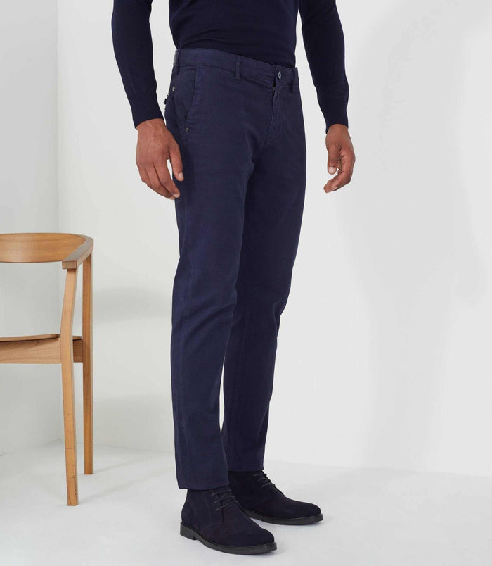 Izac Pantalon Casual Imprime Marine "Mistral"