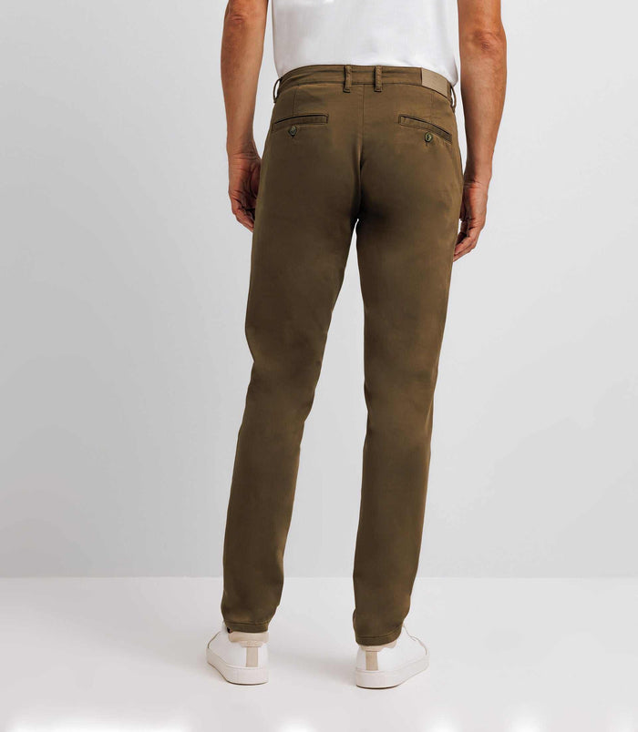 Izac Pantalon Casual Kaki