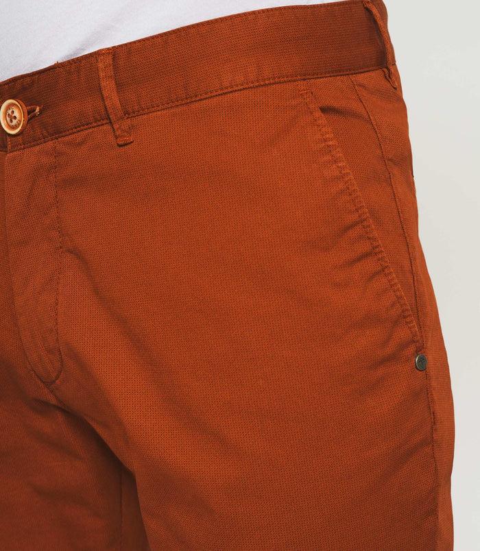 Izac Pantalon Casual Orange "Perline"