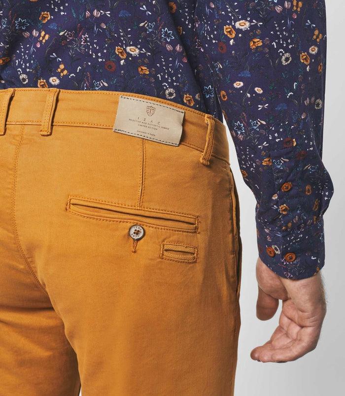 Izac Pantalon Casual Slim Camel "Pachelor"
