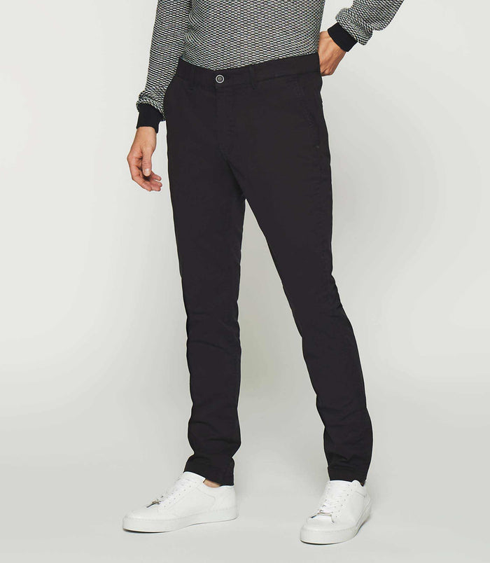 izac Pantalon casual slim marine PACHELOR