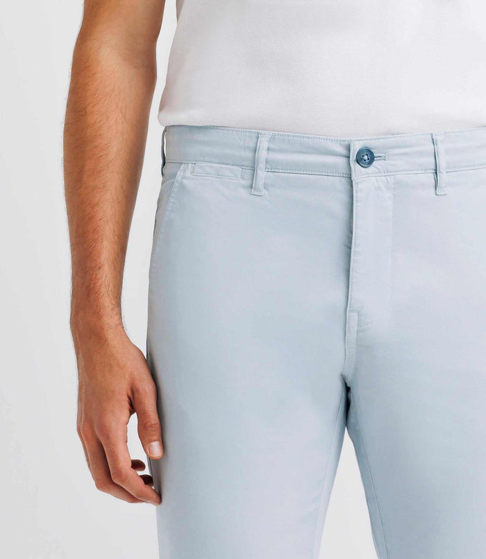 Izac Pantalon Casual Stretch Bleu-ciel