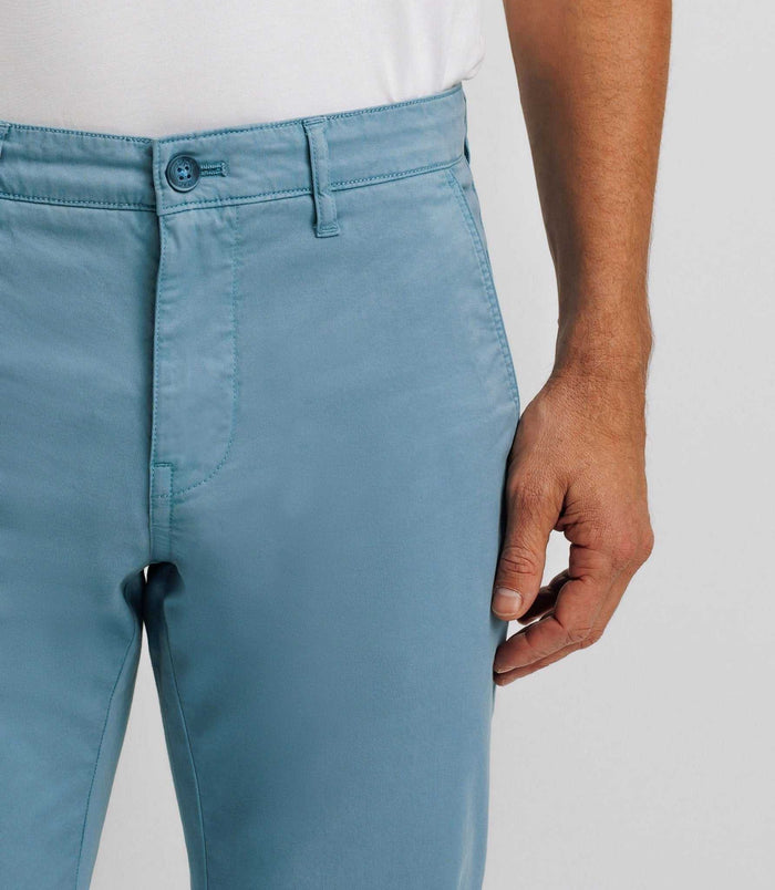 Izac Pantalon Casual Stretch Indigo Clair