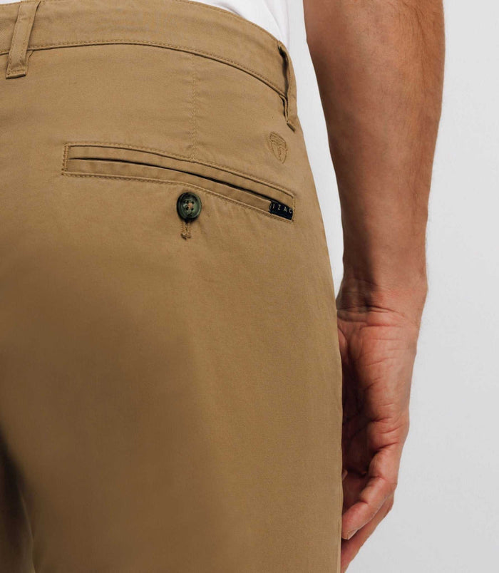 Izac Pantalon Casual Stretch Kaki