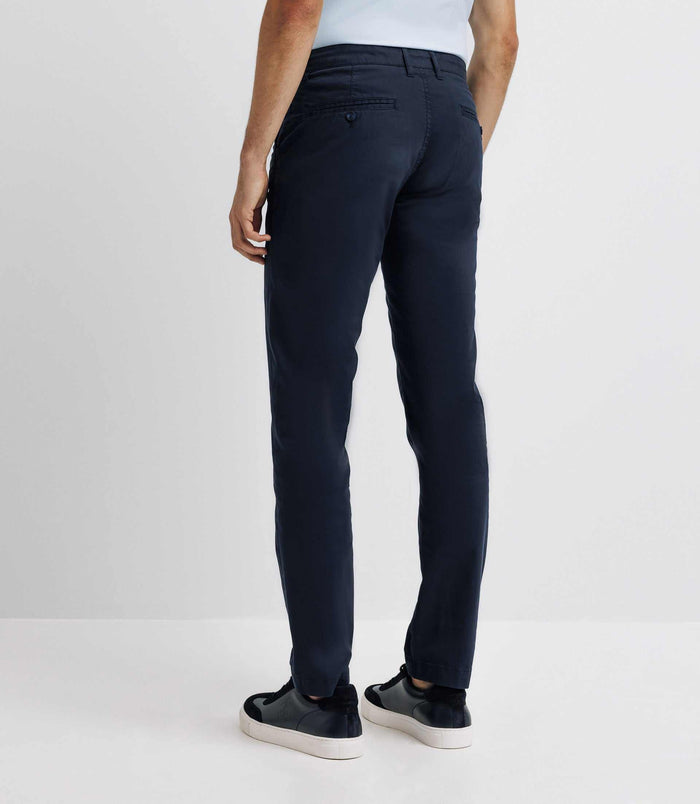 Izac Pantalon Casual Stretch Marine