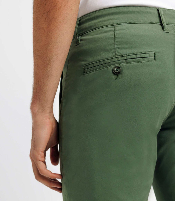 Izac Pantalon Casual Stretch Vert
