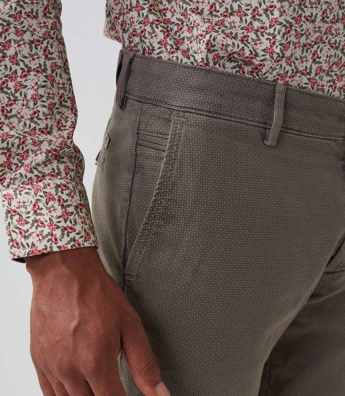 Izac Pantalon Casual Taupe "Manhattan"
