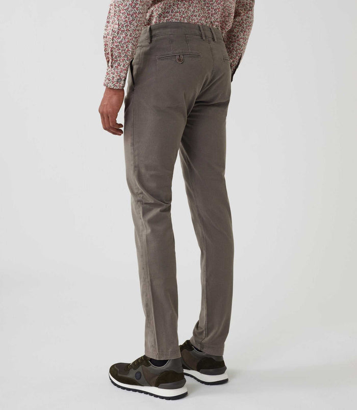 Izac Pantalon Casual Taupe "Manhattan"
