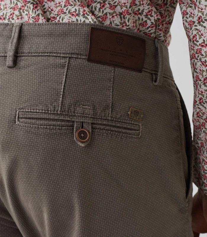 Izac Pantalon Casual Taupe "Manhattan"