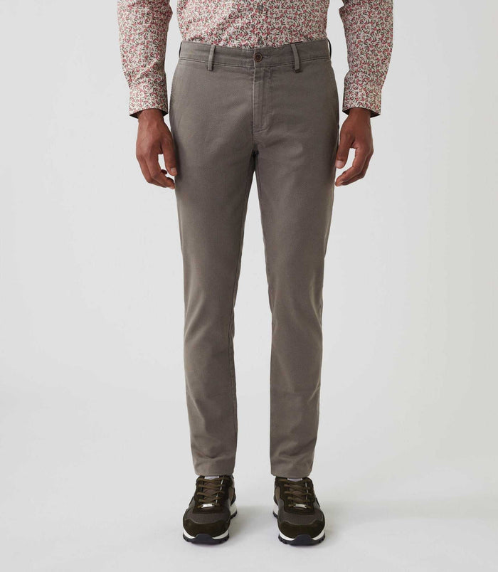 izac Pantalon casual taupe "Manhattan"