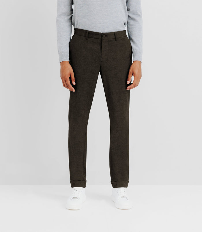 izac Pantalon chino armuré gris