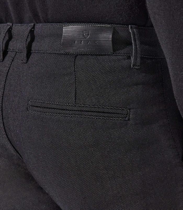 Izac Pantalon Chino Armuré Noir VERREBI