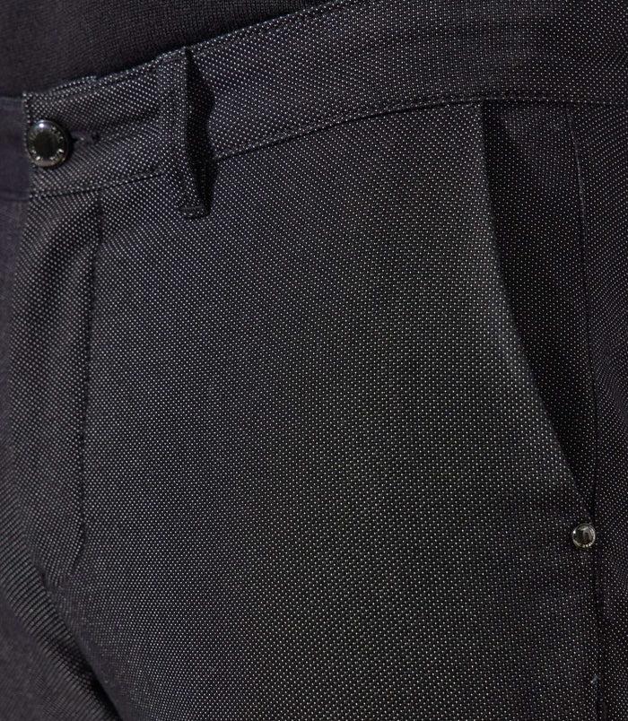 Izac Pantalon Chino Armuré Noir VERREBI